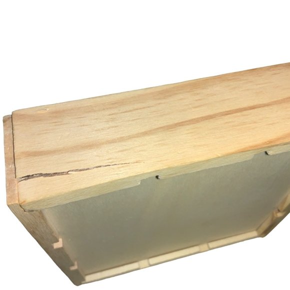 Tic Tac Toe Travel Size Wood Game - Picture 7 of 9